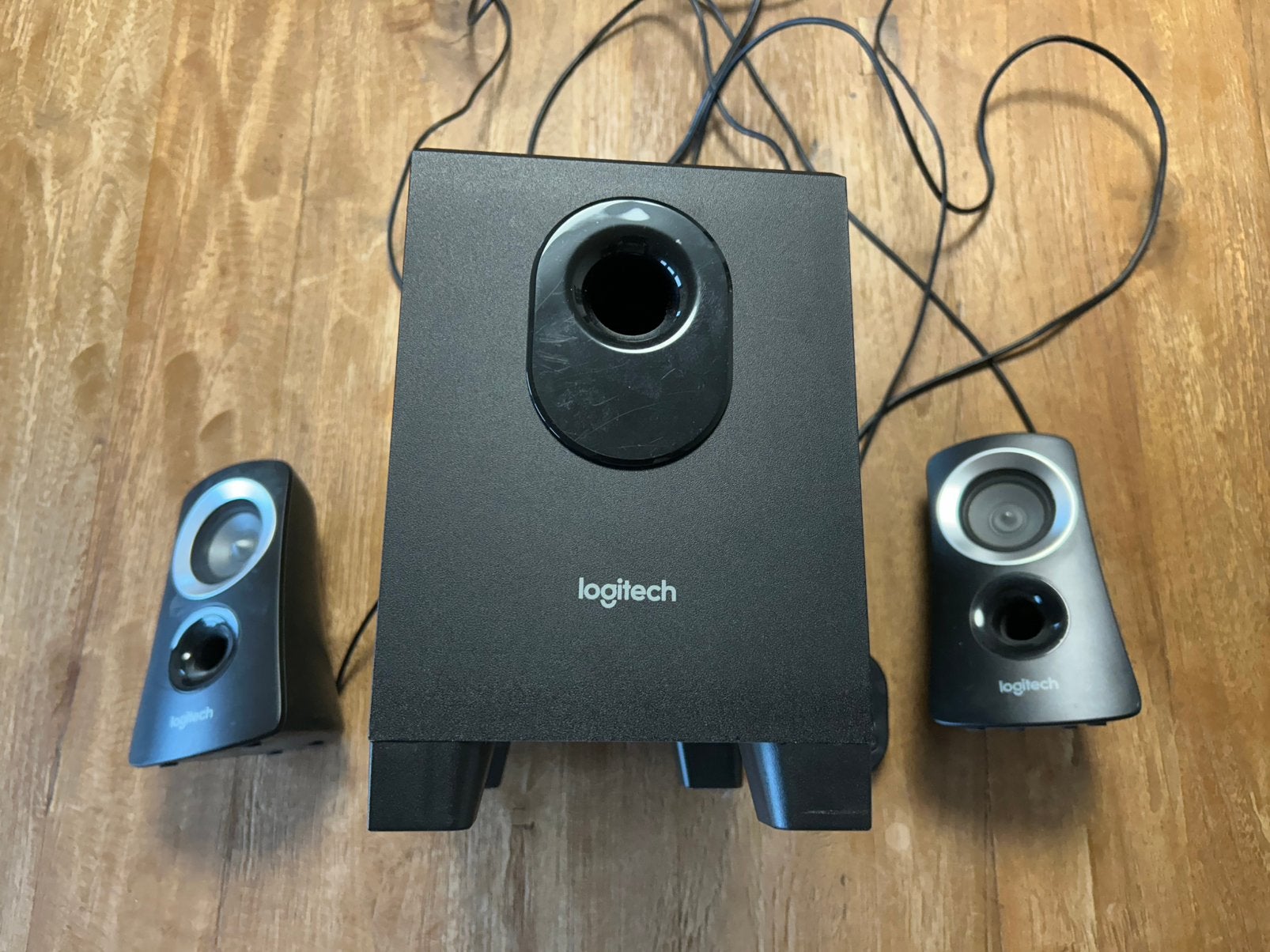 Logitec Speaker System z313, Informatique & Logiciels, Enceintes Pc, Enlèvement, Utilisé, Canal audio 2.1