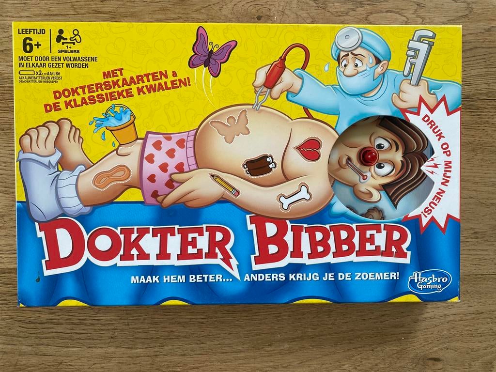 Dr Bibber, Hobby en Vrije tijd, Gezelschapsspellen | Bordspellen, Een of twee spelers, Ophalen, Gebruikt