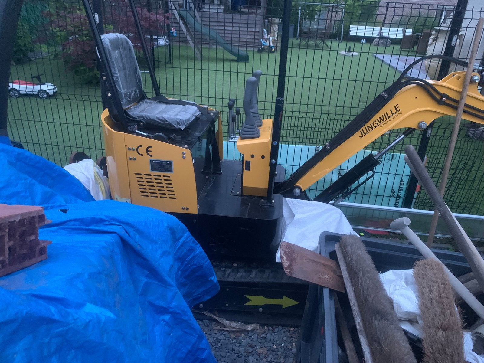 Graafmachine metk Jungwille, Zakelijke goederen, Ophalen, Graafmachine