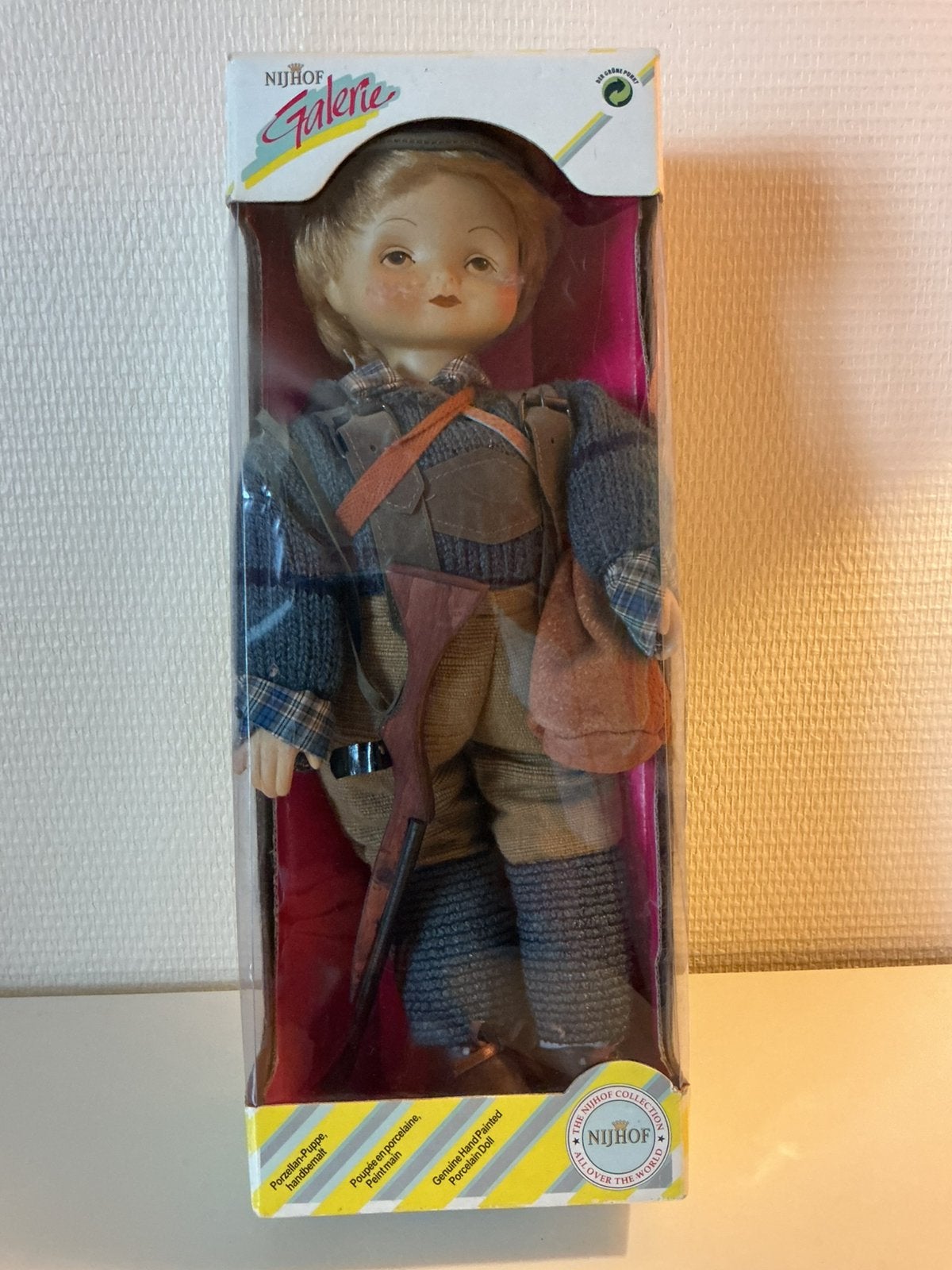 Oude pop porcelein, Verzamelen, Ophalen, Zo goed als nieuw, Pop