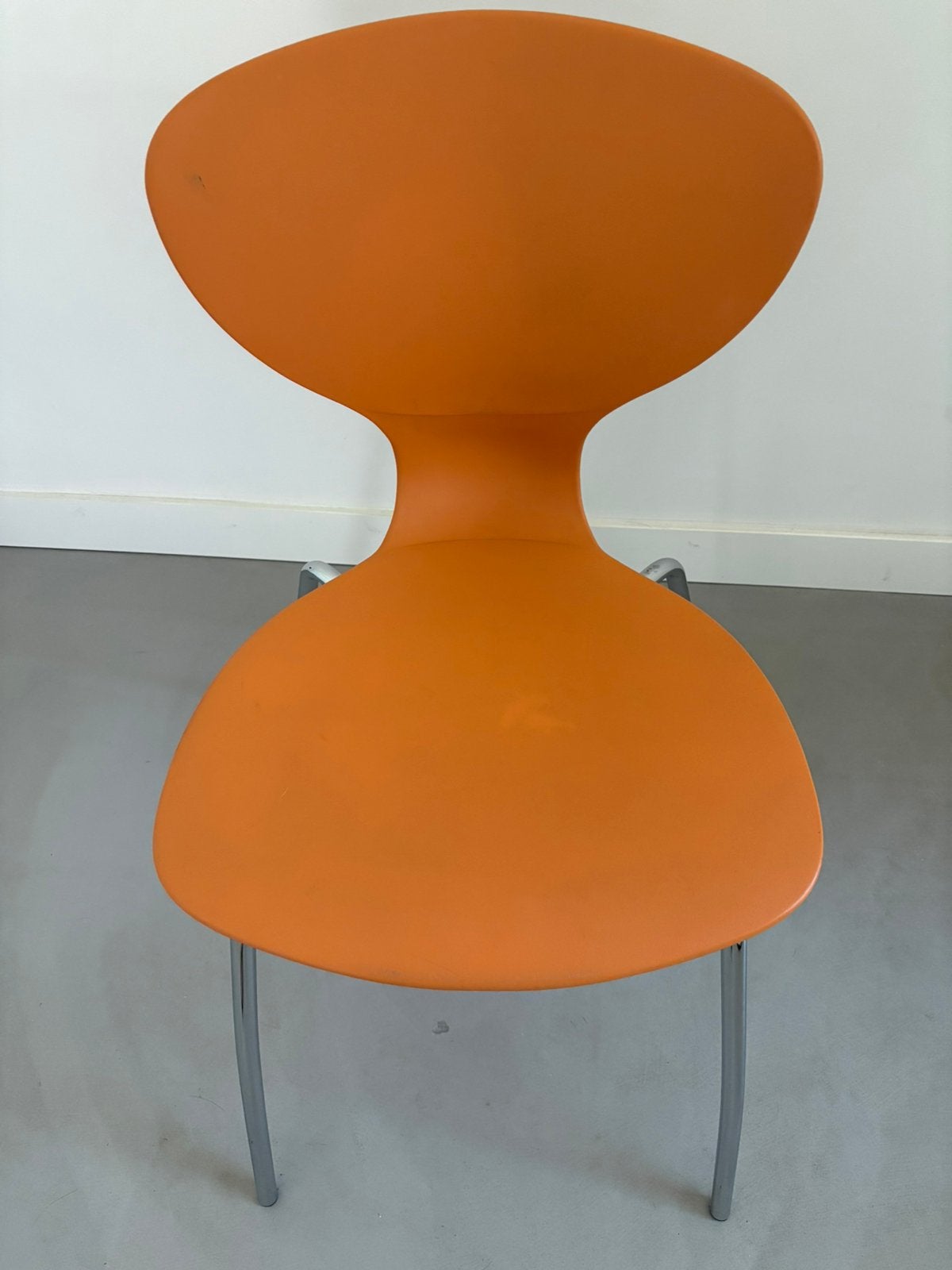 Chaise de designer vintage –orange 2 et vert 1, Enlèvement ou Envoi, Comme neuf