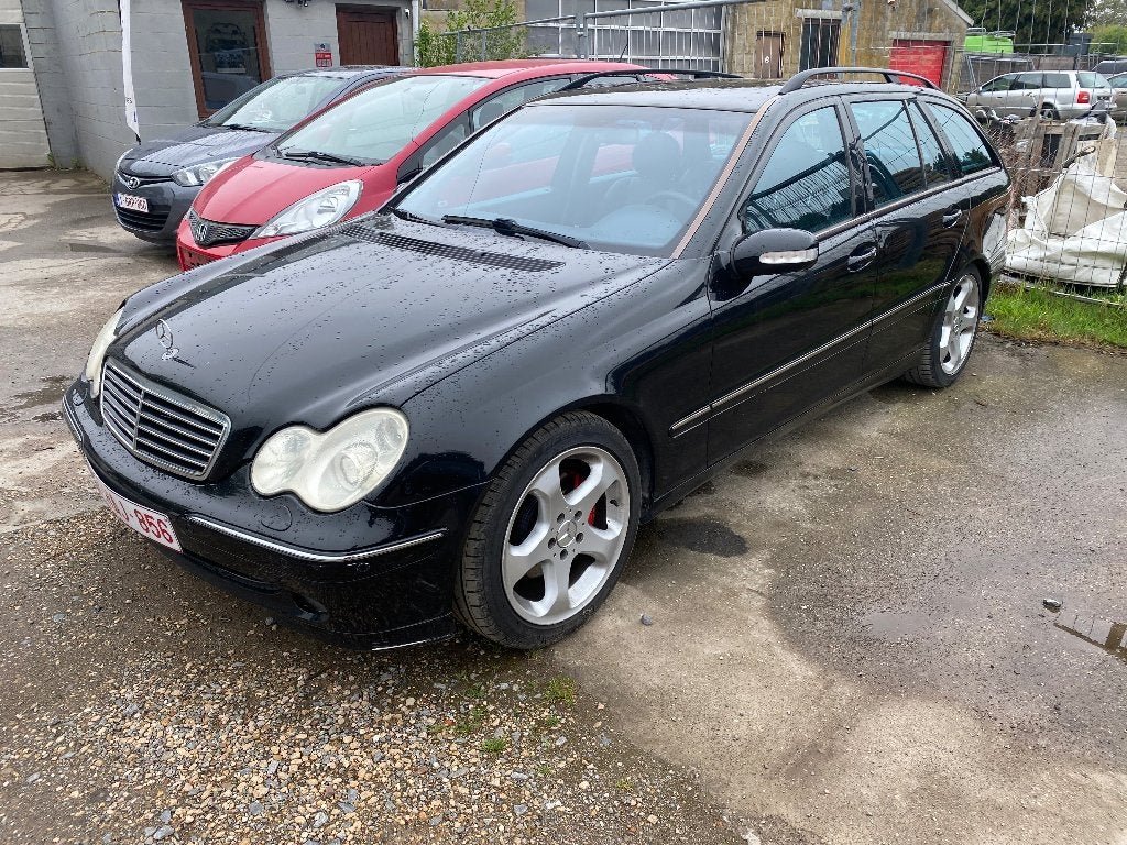 Mercedes C320 break converti utilitaire 2003, Cuir, Achat, Noir, 5 portes