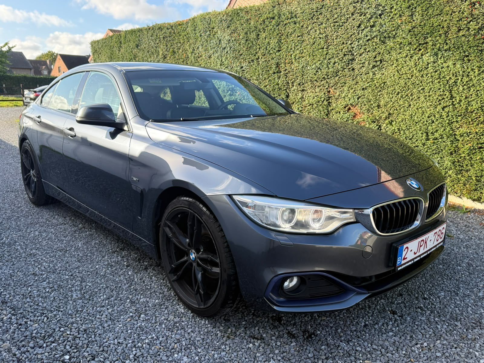 BMW 420i gran coupe SPORT, Auto's, Automaat, Achterwielaandrijving, 4 cilinders, Zwart