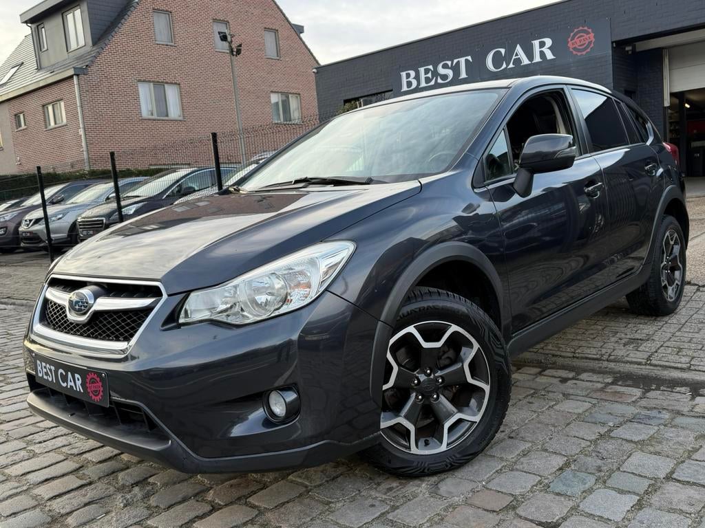 Subaru XV 1.6i * 4X4 * Trekhaak, Auto's, Euro 5, Zwart, 1600 cc, Leder