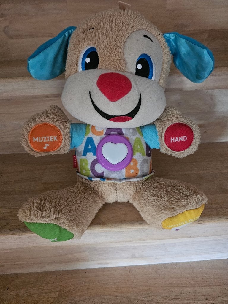 Speel en leer hond fisher price, Ophalen, Zo goed als nieuw, Overige typen, Met licht