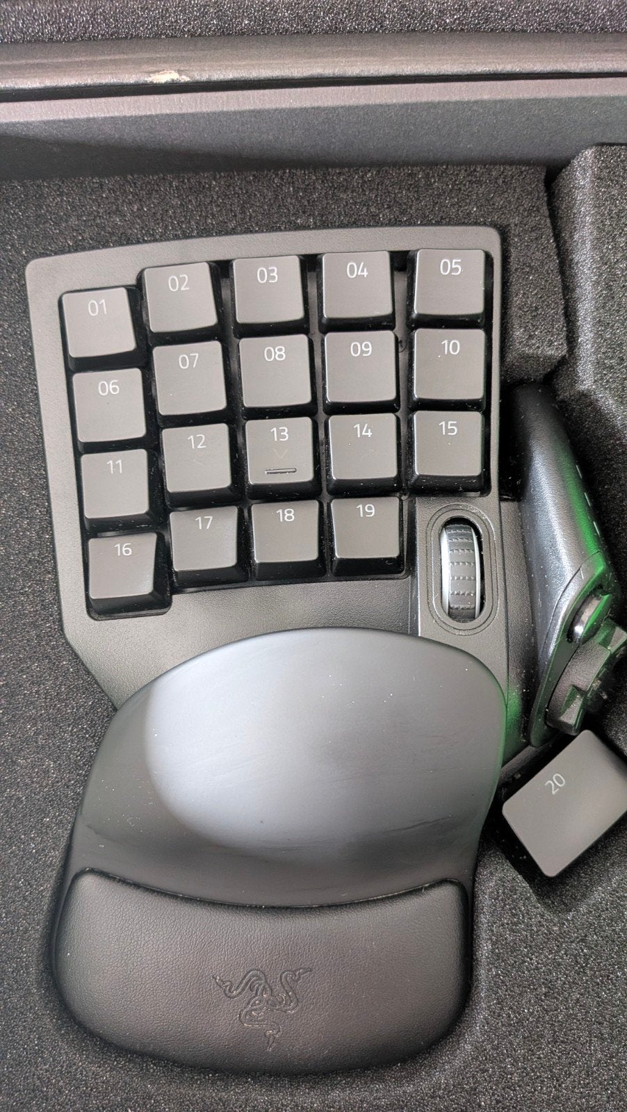 RAZER Tartarus pro, Informatique & Logiciels, Claviers, Enlèvement ou Envoi, Filaire, Ergonomique, Razer