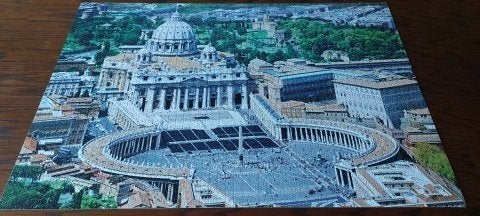 Prachtige puzzel v topkwaliteit Clementoni 2000 stuks, Ophalen of Verzenden, Meer dan 1500 stukjes, Zo goed als nieuw, Legpuzzel