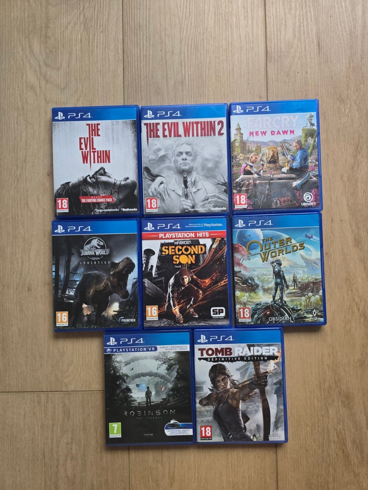 6 playstation 4 spellen te koop prijs per stuk, Enlèvement ou Envoi
