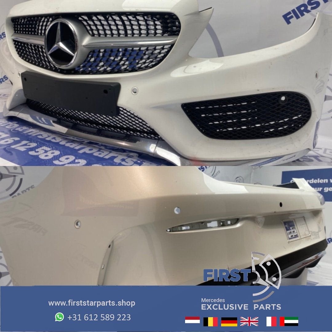 W205 C205 COUPÉ CABRIO AMG BODY KIT WIT C KLASSE VOOR + ACHT, Utilisé, Avant, -, -