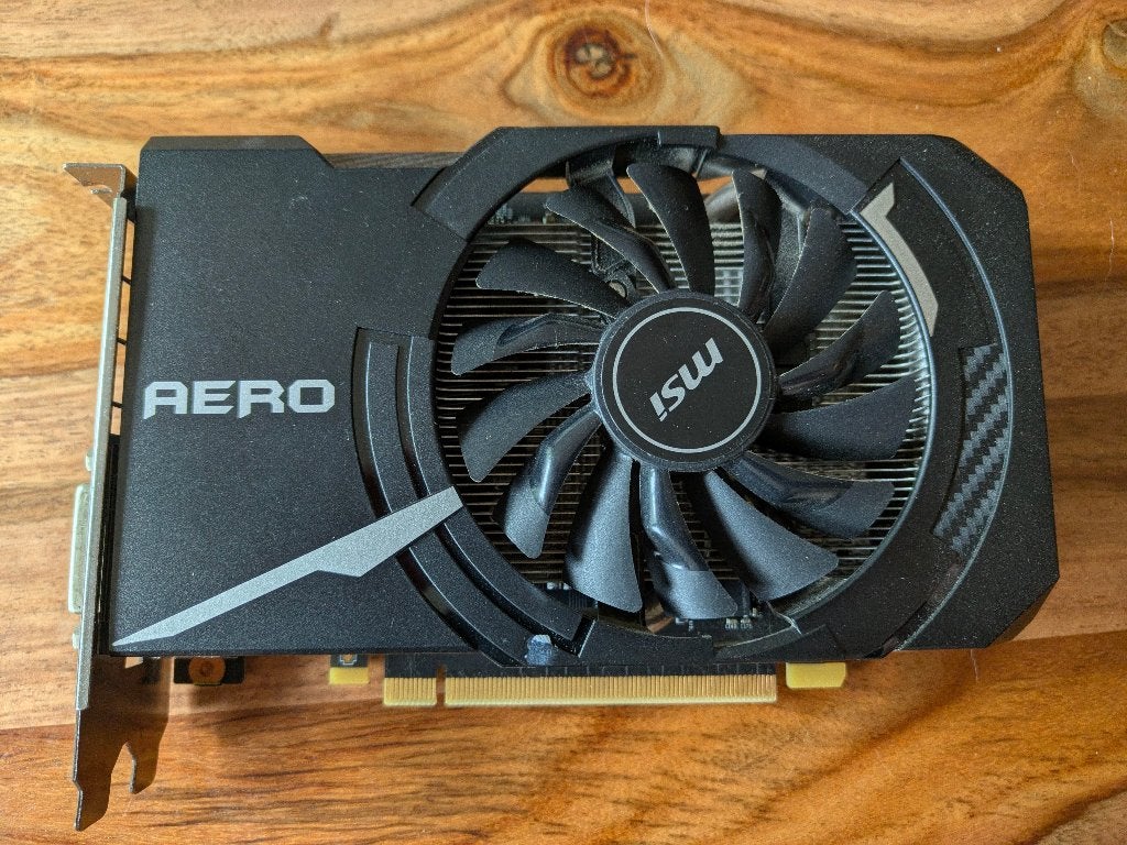 MSI GeForce GTX 1060 AERO ITX 3G OC videokaart, Computers en Software, Videokaarten, Ophalen, PCI-Express 3, Gebruikt, HDMI