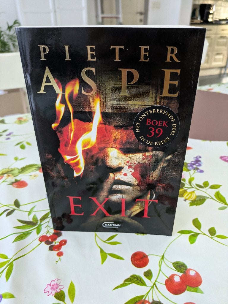 Pieter Aspe - Exit, Boeken, Ophalen, Zo goed als nieuw, Pieter Aspe