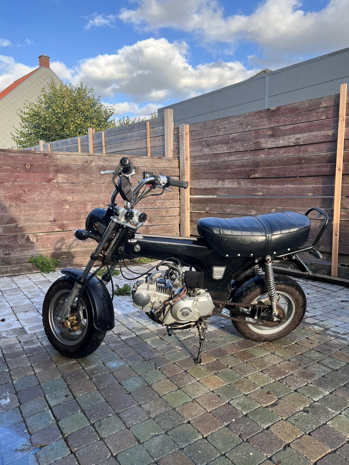 Dax 125cc skyteam met papieren, Fietsen en Brommers, Ophalen, Gebruikt, 125 cc, 4 versnellingen