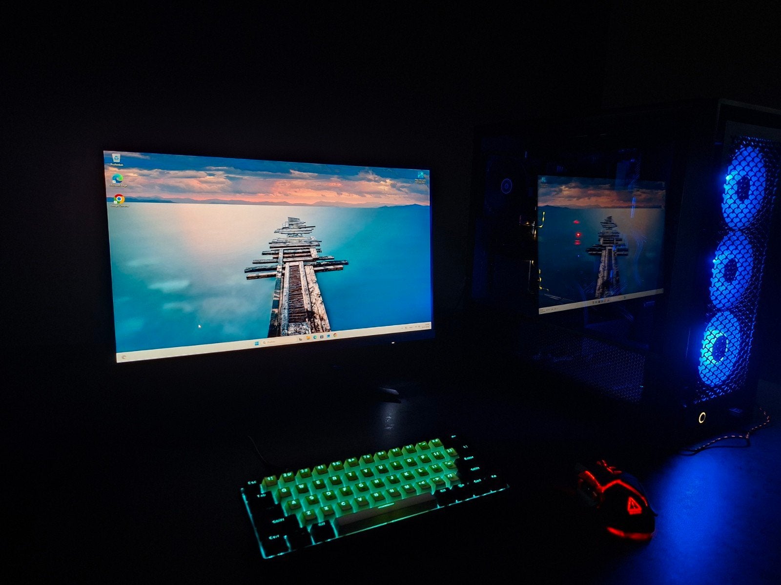 PC de jeu avec écran, clavier, souris en option, spécificati, Neuf, 1.2 TB, Enlèvement ou Envoi, Avec carte vidéo