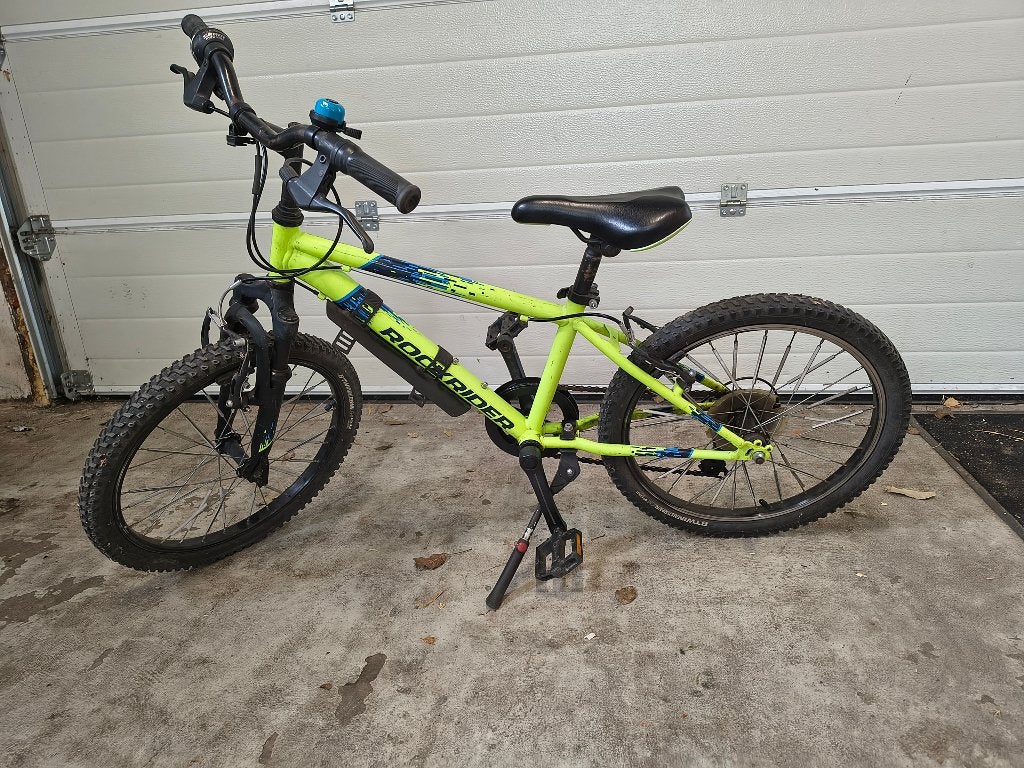 Rockrider ST500 20" kinderfiets, Ophalen, Gebruikt, Velgrem, Rockrider (Decathlon)