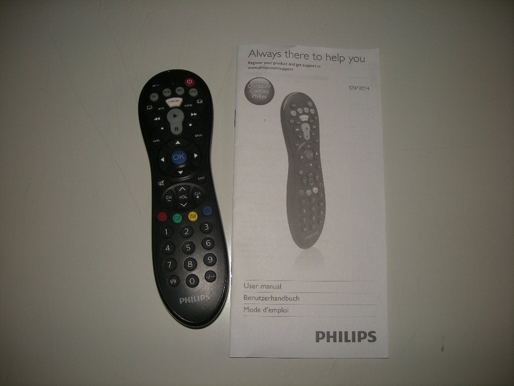 Universele afstandsbediening Philips SRP 3014, TV, Hi-fi & Vidéo, Télécommandes, Comme neuf, Universel, DVD, Lecteur média, TV