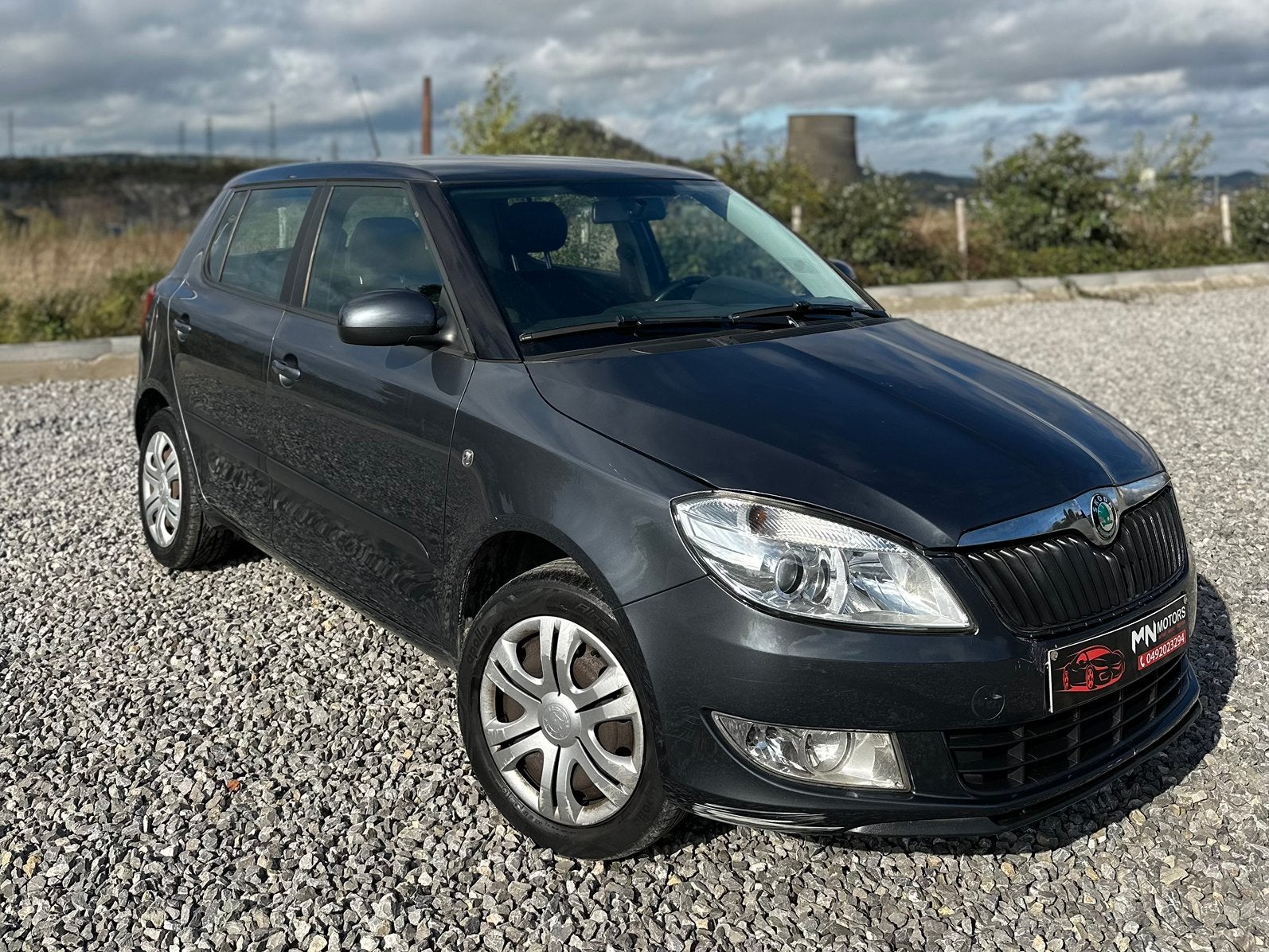 SKODA FABIA 1.2TDI 169.000 KM! KLAAR OM IN TE SCHRIJVEN, Auto's, Euro 5, Zwart, Bedrijf, 5 deurs