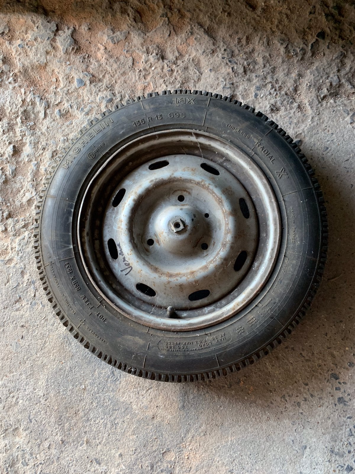 Roue 3 trous ancêtre, Autos : Pièces & Accessoires, Enlèvement