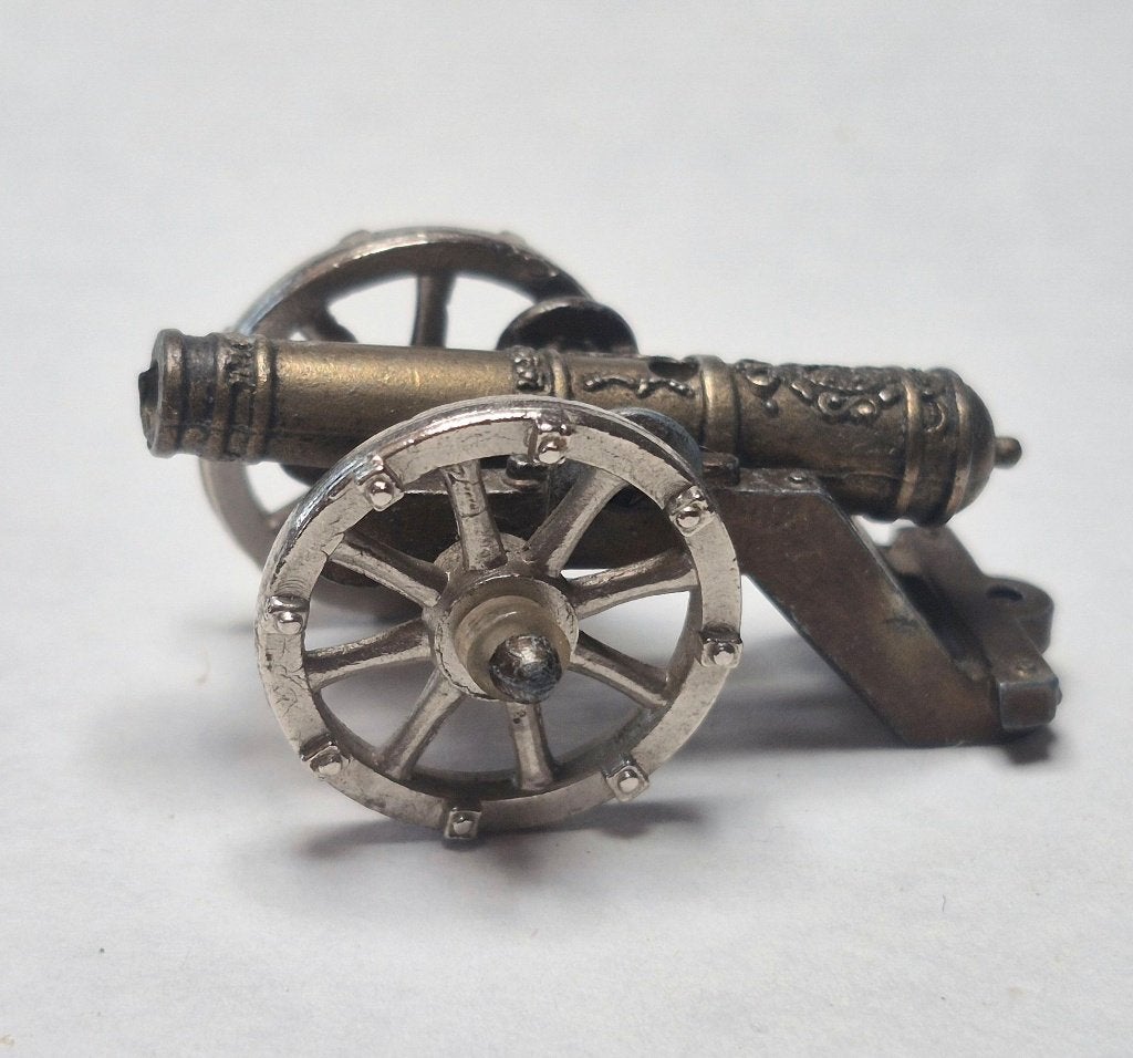 Metal Kanone 1 roues Räder Chrom EU 1977, Enlèvement ou Envoi, Utilisé, Autres types