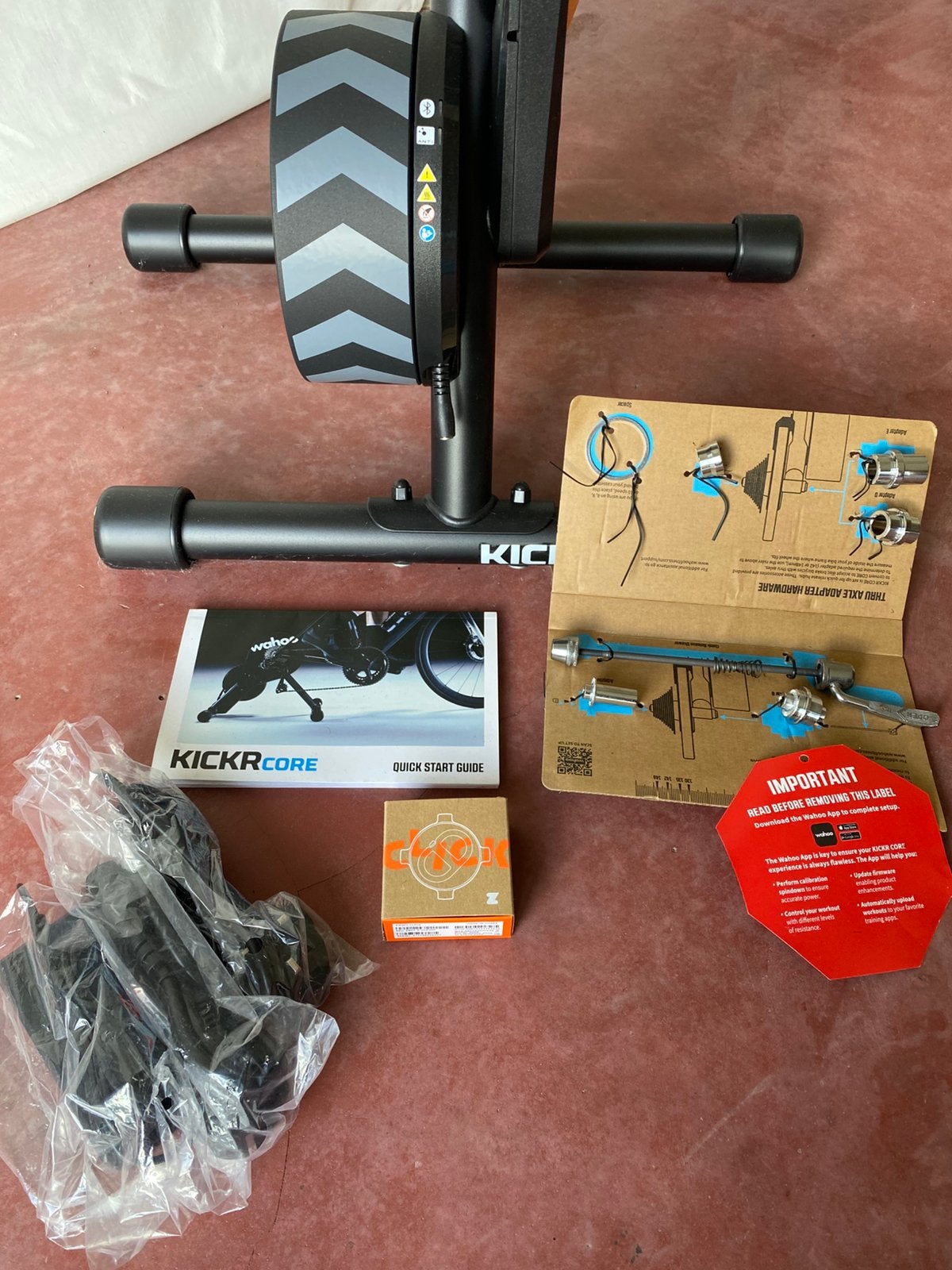 Kickr core WF123. Version 1.0, Sport en Fitness, Wielrennen, Ophalen, Nieuw