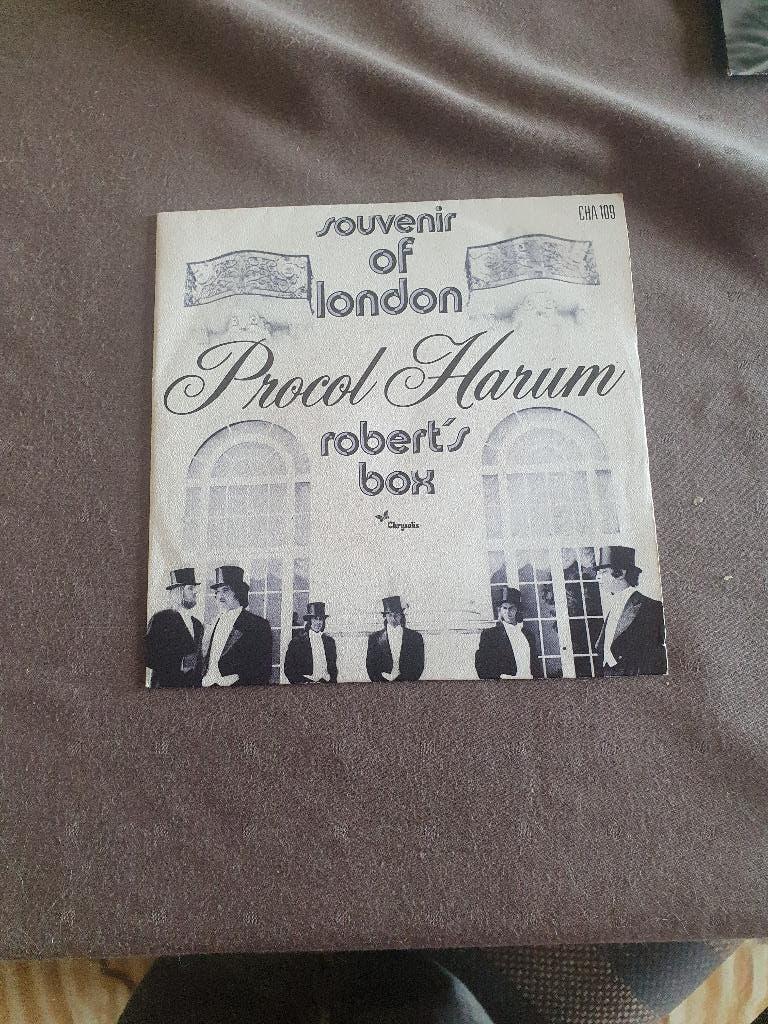S - Procol Harum – Souvenir Of London / Robert's Box - 1973, 7 inch, Single, Ophalen of Verzenden, Rock en Metal