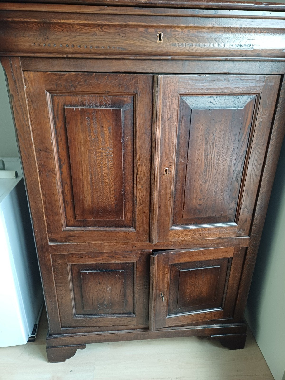 Antieke tv kast, Ophalen, Gebruikt, 70 tot 120 cm, 40 tot 80 cm