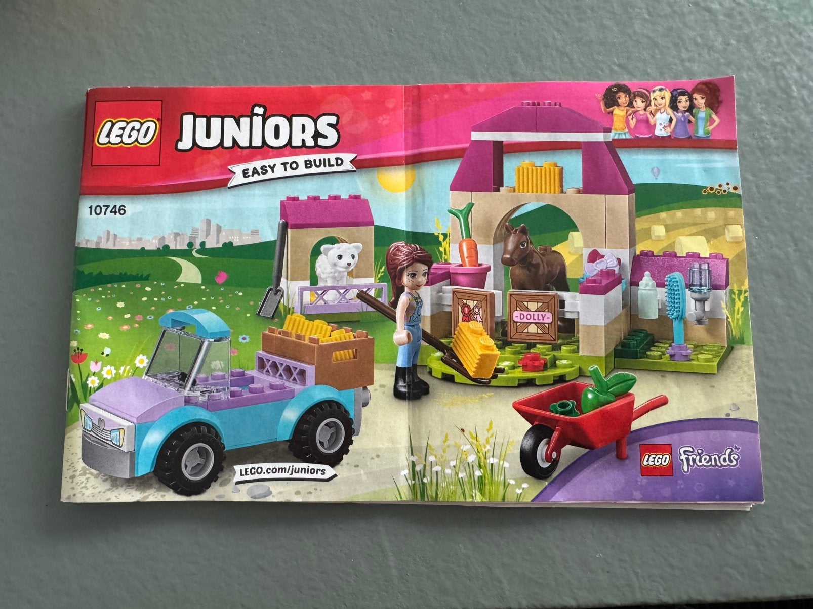 Lego friends 10746 - Mia's boerderij koffer, Lego, Friends, Ophalen of Verzenden, Zo goed als nieuw