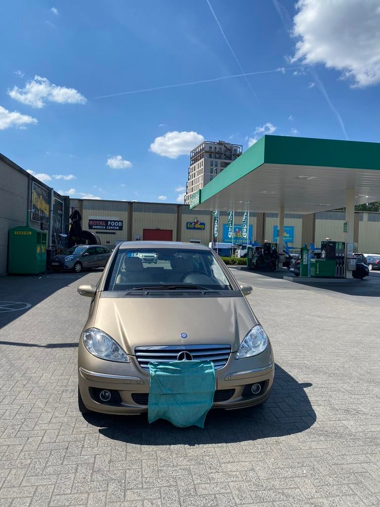 Mercedes A170 automaat benzine euro 4, Auto's, Stof, Beige, 4 cilinders, Beige