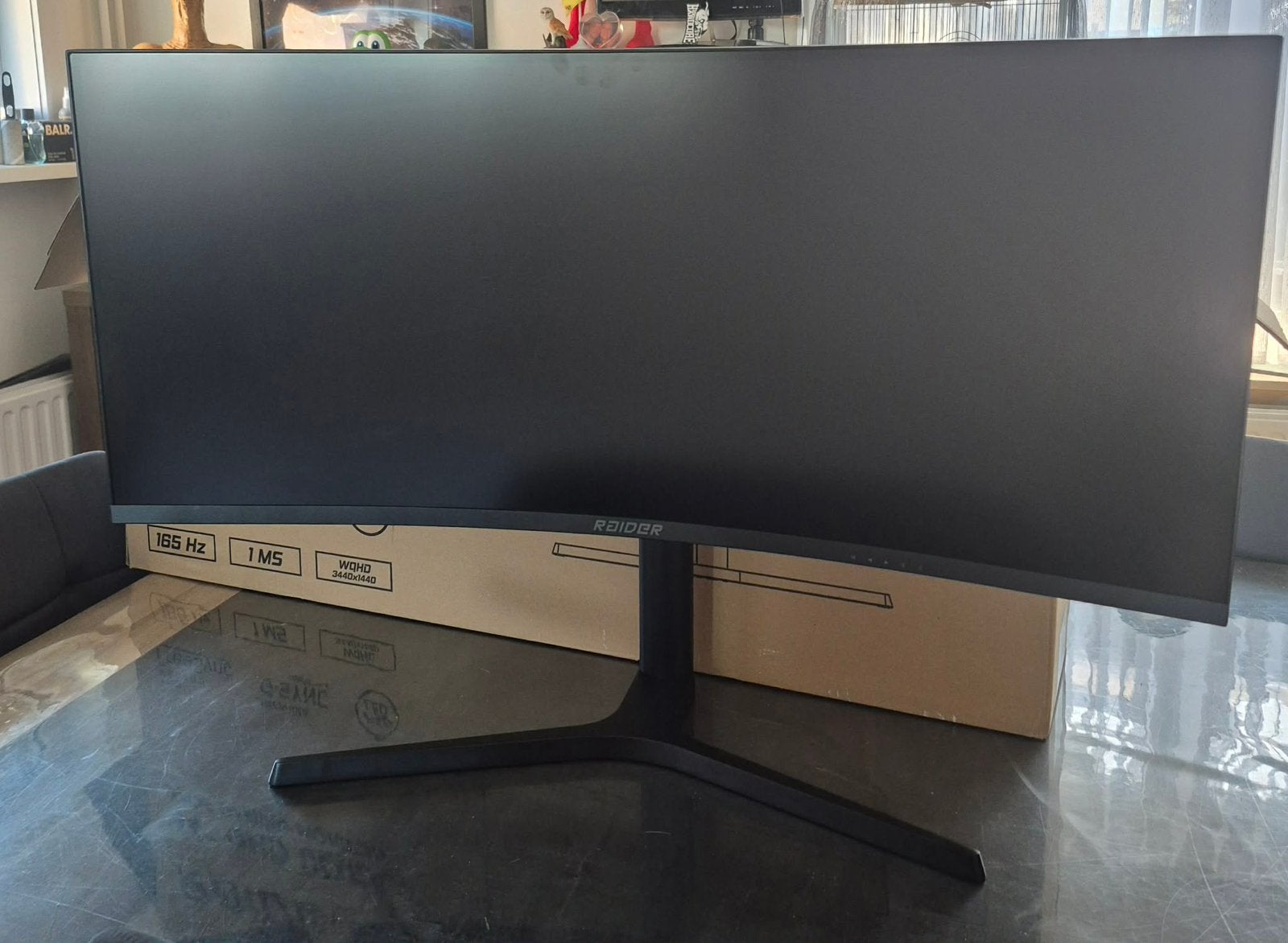 Raider Gaming Monitor Curved, Computers en Software, Ophalen of Verzenden, Zo goed als nieuw, Gaming