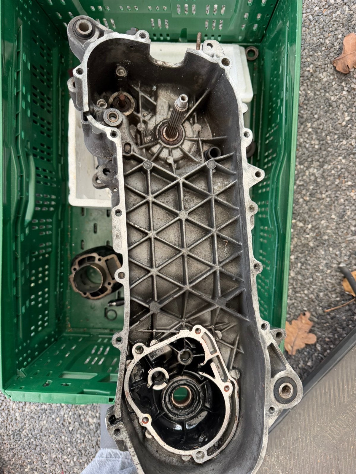 Runner LC carters met krukas, Motoren, Ophalen