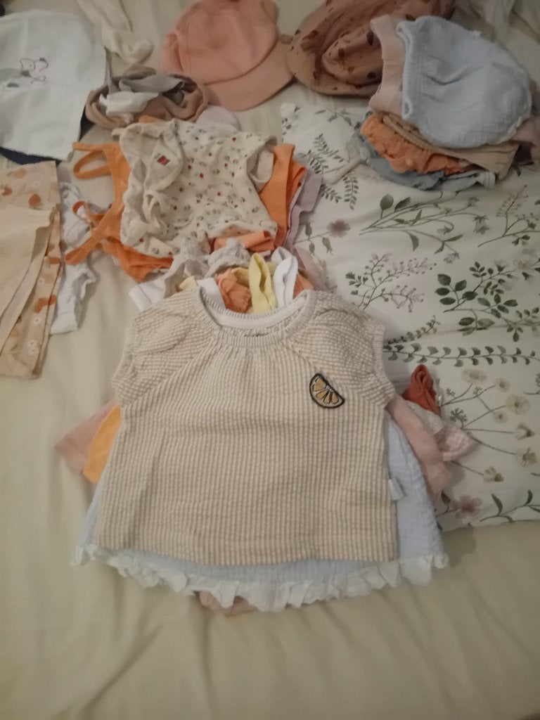 Maat 50-56 baby meisje, Kinderen en Baby's, Babykleding | Maat 50, Ophalen, Meisje, Overige typen