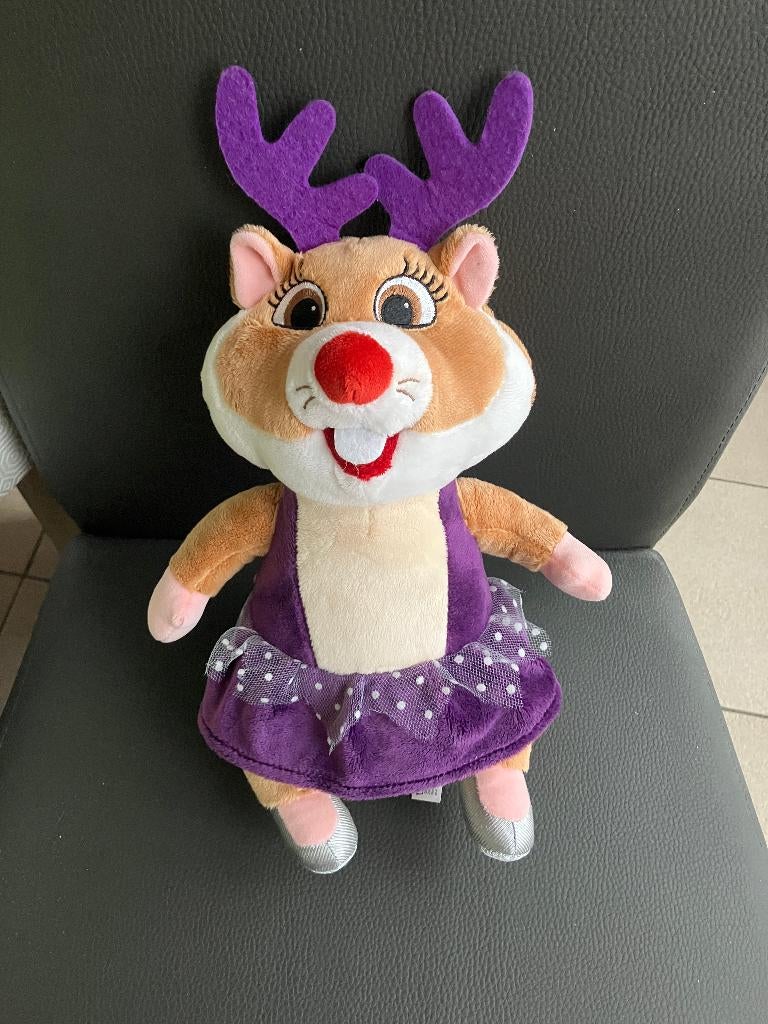 Albert Heijn ( AH ) hamster - rendier meisje kerst, Enlèvement ou Envoi, Hamster, Albert Heijn