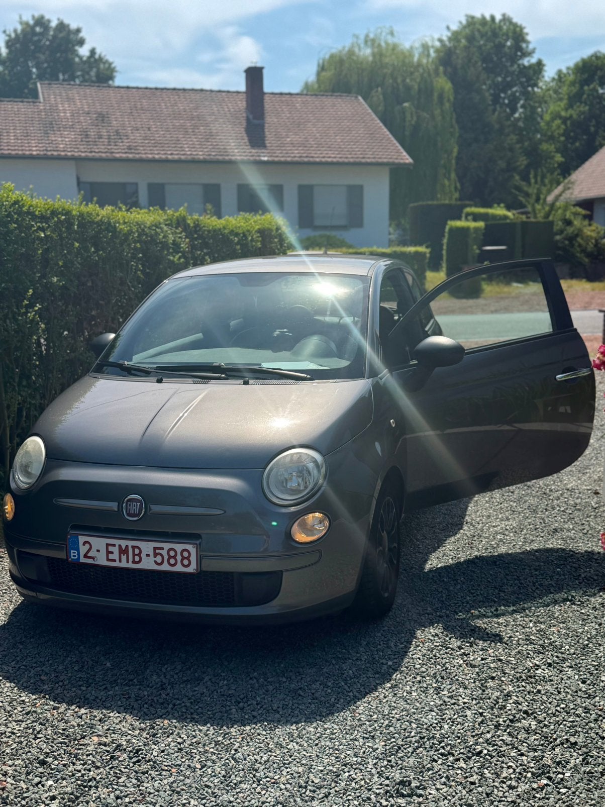 Fiat 500 - 0.9 TwinAir Stop & Start, Argent ou Gris, Achat, Boîte manuelle, Particulier