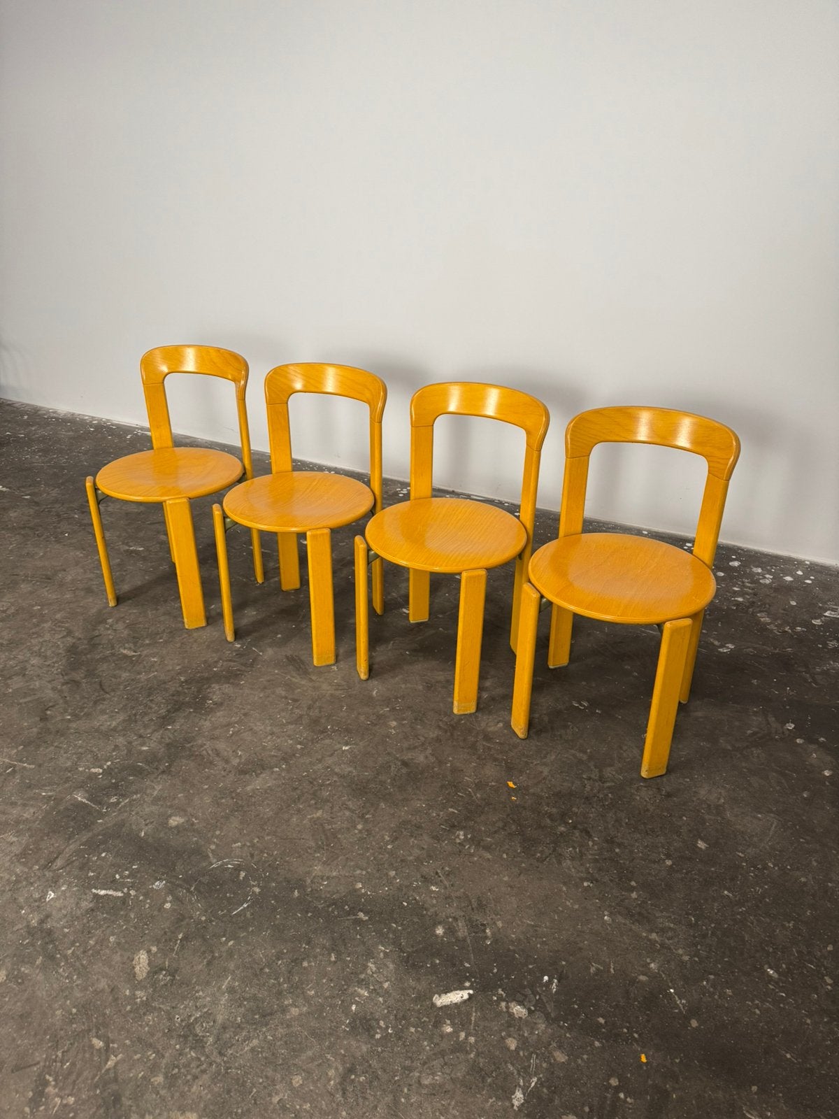 Kusch Co Bruno Rey Hay stoelen geel (8/10 beschikbaar), Enlèvement