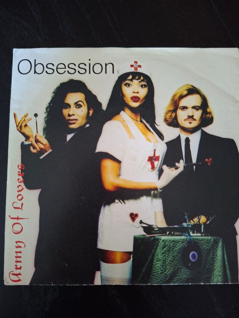 Army of Lovers (SE) - Obsession 7" EP, Cd's en Dvd's, Vinyl Singles, Gebruikt, 7 inch, Ophalen of Verzenden, EP
