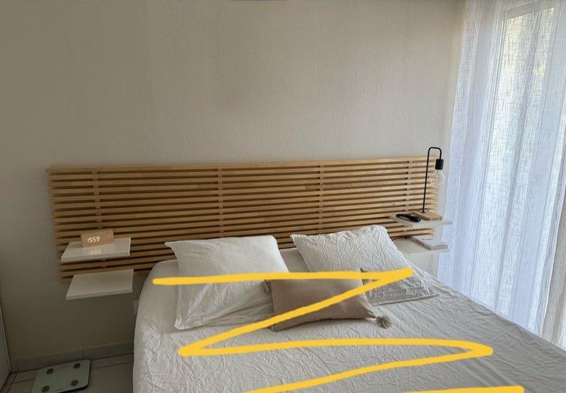 Mandal Ikea houten hoofdbord, Ophalen