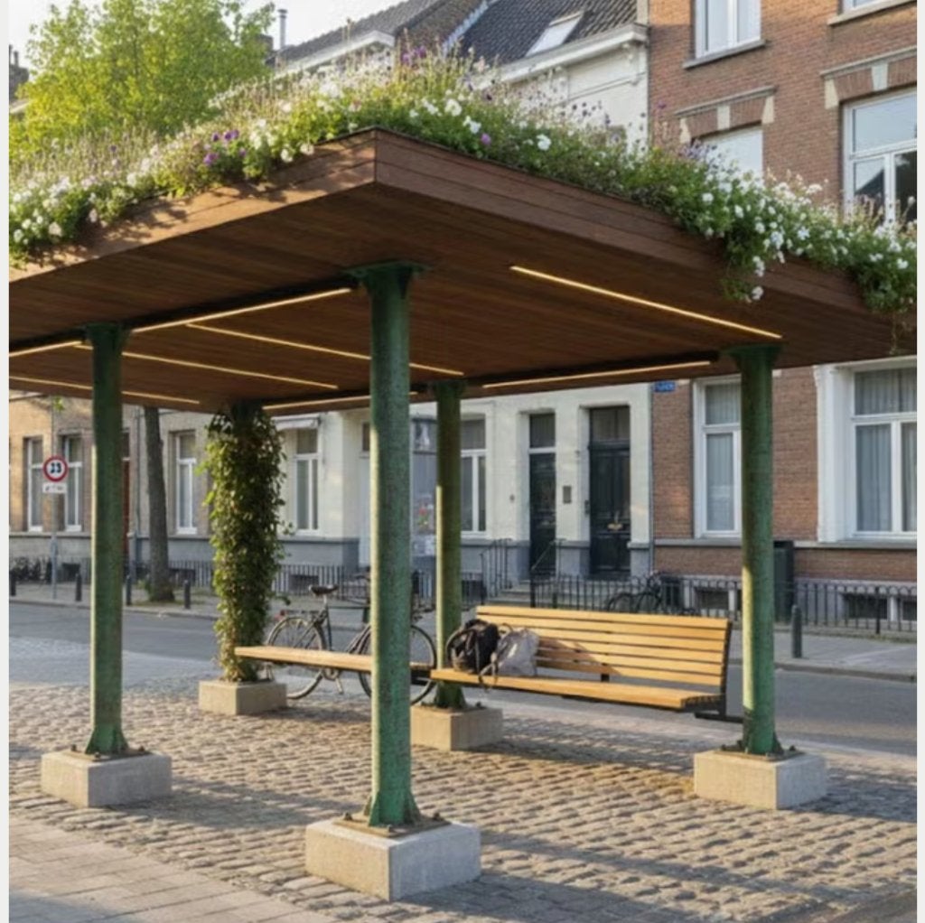 carport palen, Ophalen, Gebruikt, Carport