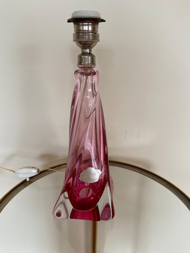 Val Saint Lambert lamp, Ophalen of Verzenden, Gebruikt, Overige stijlen