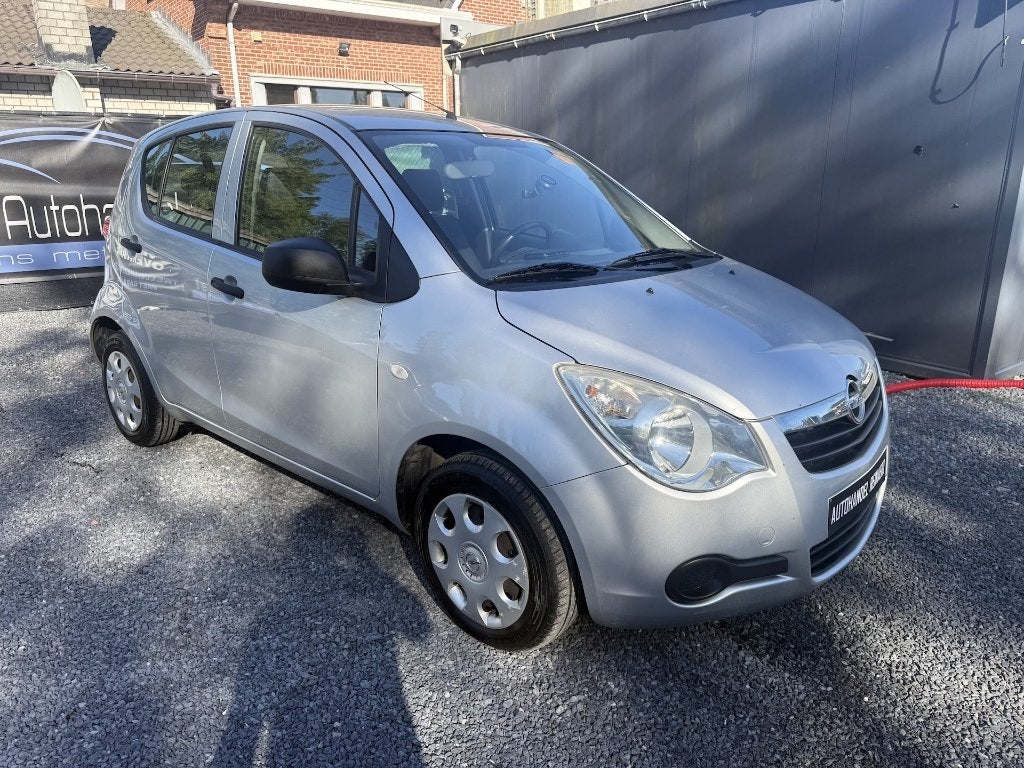 Opel Agila 1.0i, 2009, 127.000km, Servo, Keuring + 12M Garan, Autos, Opel, Achat, Entreprise, Carnet d'entretien, Euro 4