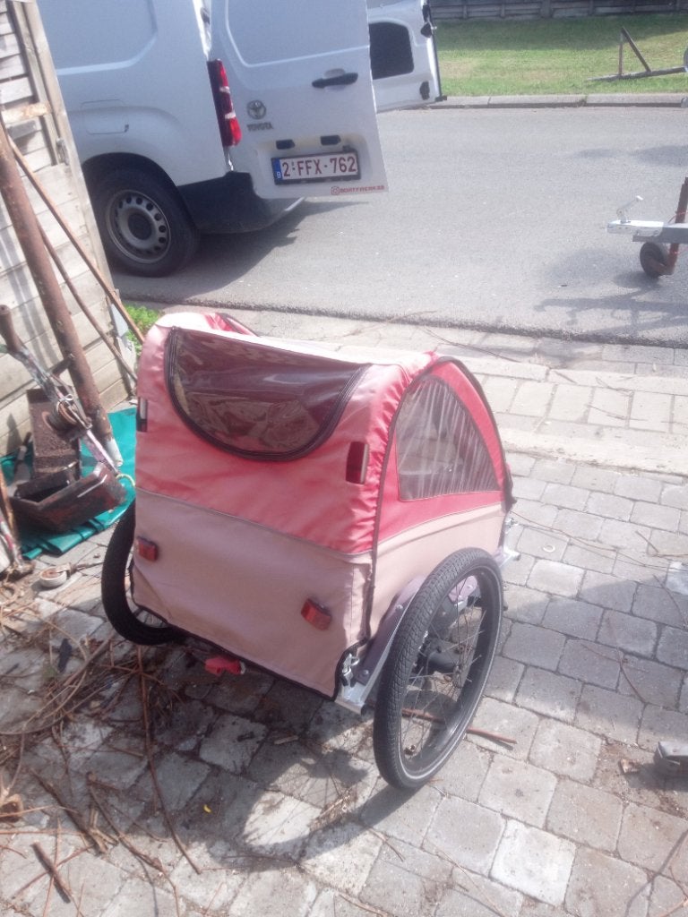 Fietskar 2 kindjes, Fietsen en Brommers, Ophalen, Gebruikt