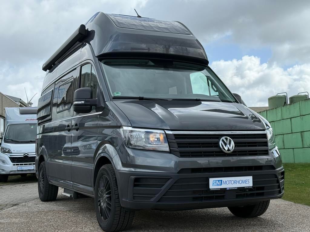 Vw Grand California 600 - Slechts : 3900KM - 170PK - 1HAND, Entreprise, Volkswagen, 5 à 6 mètres, Douche