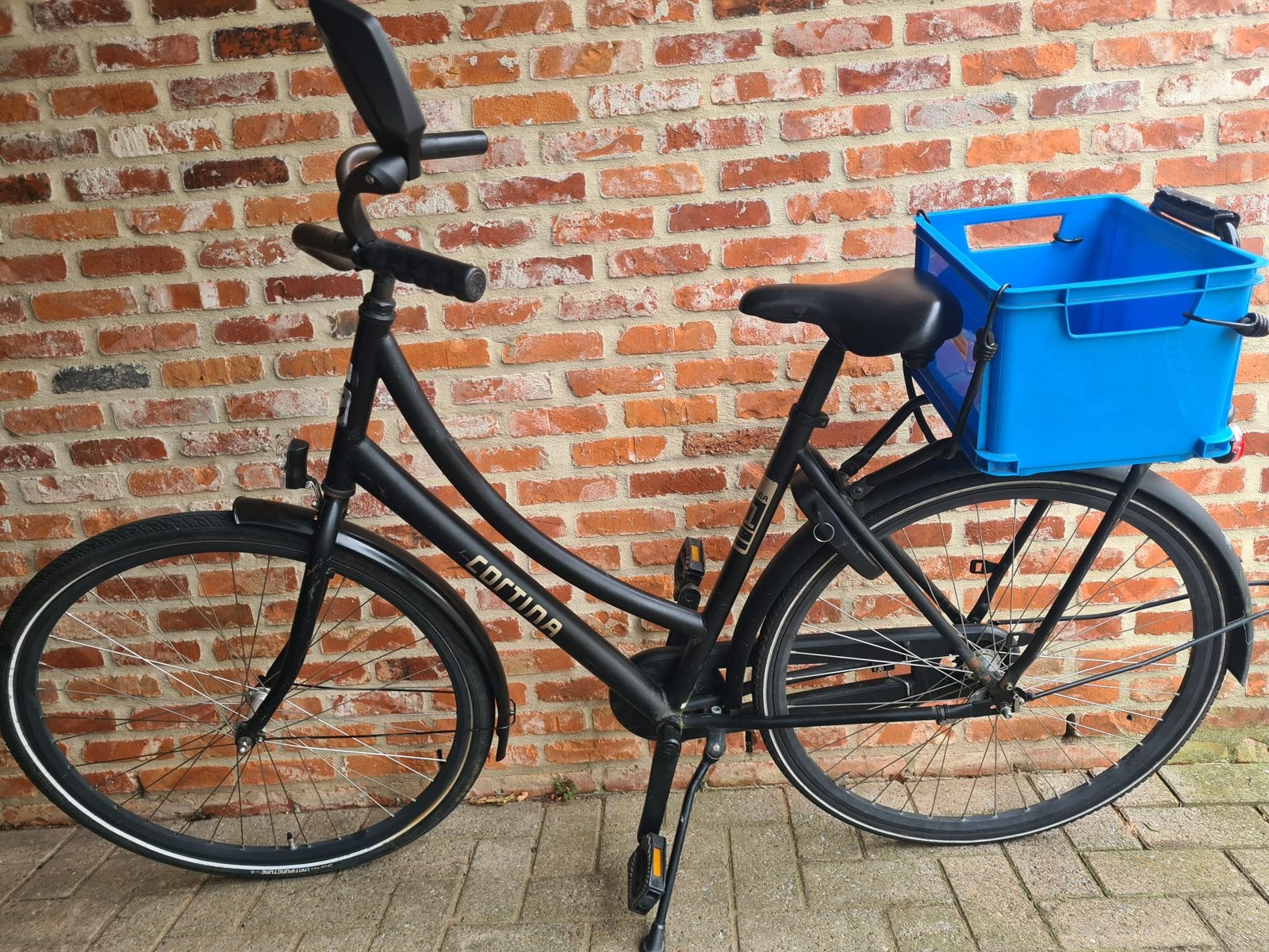 Cortina damesfiets, Ophalen, Zo goed als nieuw, Terugtraprem, Handrem