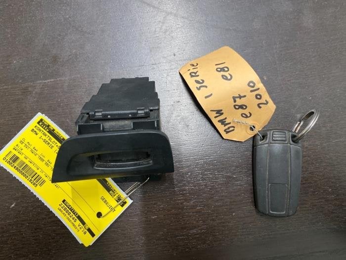 Serrure de contact + clé d'un BMW 1-Serie, -, 3 mois de garantie, Utilisé, -