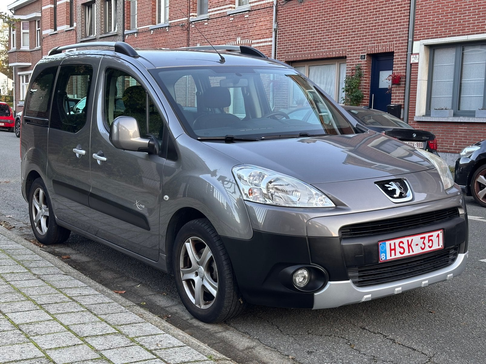 Peugeot Partner Tepee 1.6 HDI X-Line, Autos, Argent ou Gris, Achat, 149 g/km, Entretenue par le concessionnaire