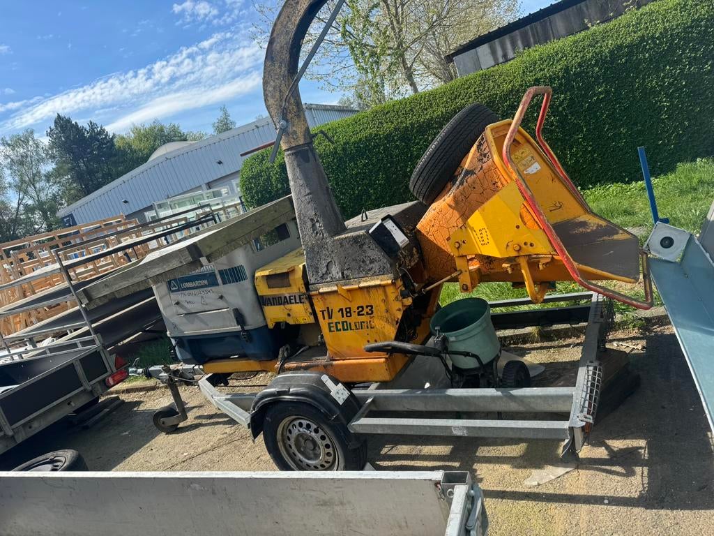 Broyeur vandael chassis acec papiers moteur hs, Ophalen of Verzenden, Zo goed als nieuw