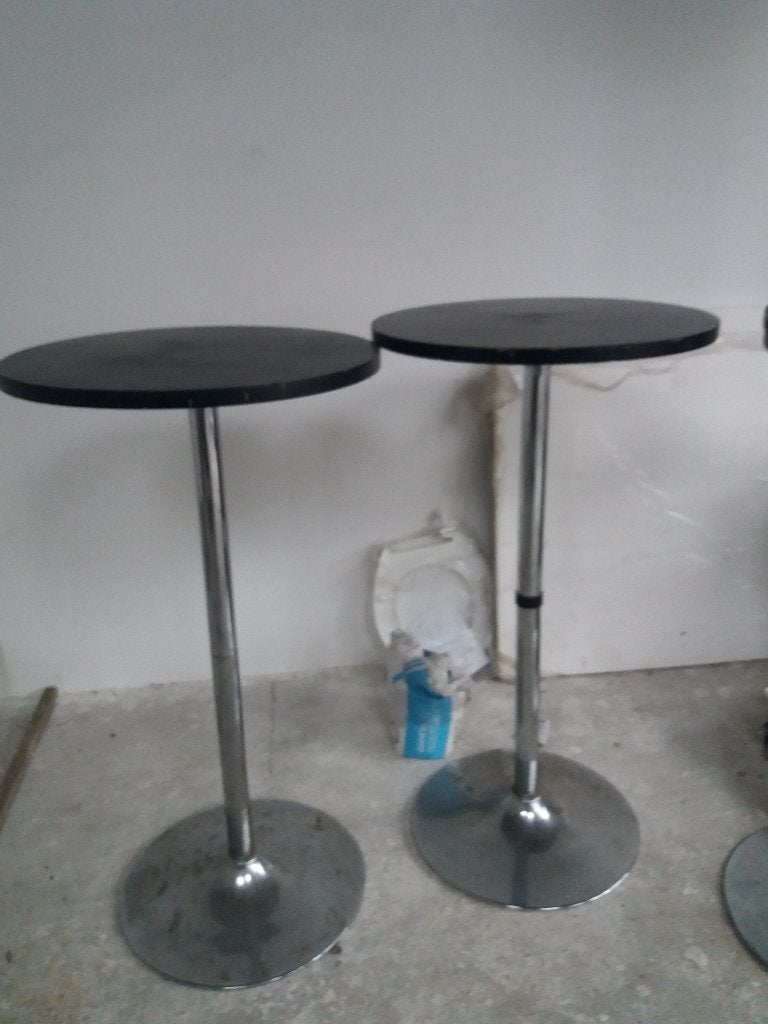 4 tables mange debout, Maison & Meubles, Enlèvement