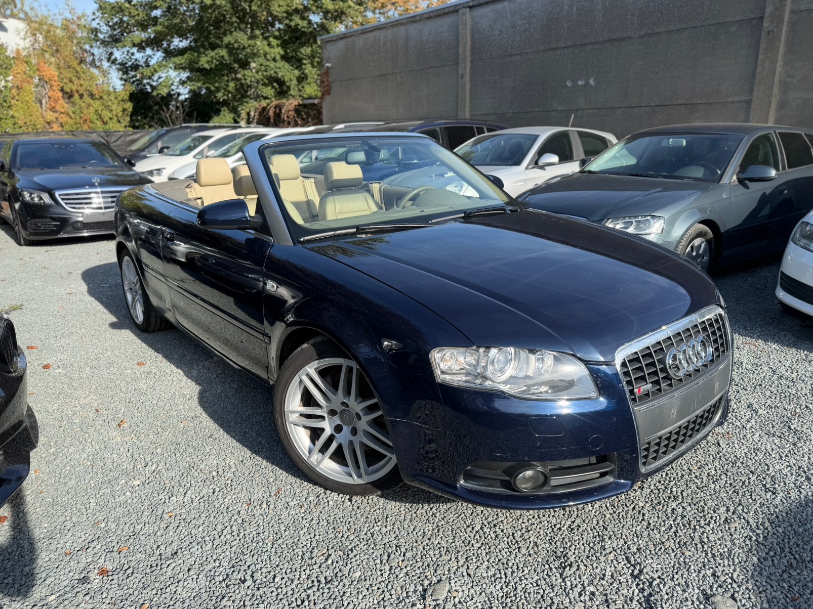 Audi a4 cabriolet 2.0 TFSI benzine automaat, Auto's, Automaat, Euro 5, Zwart, 4 cilinders
