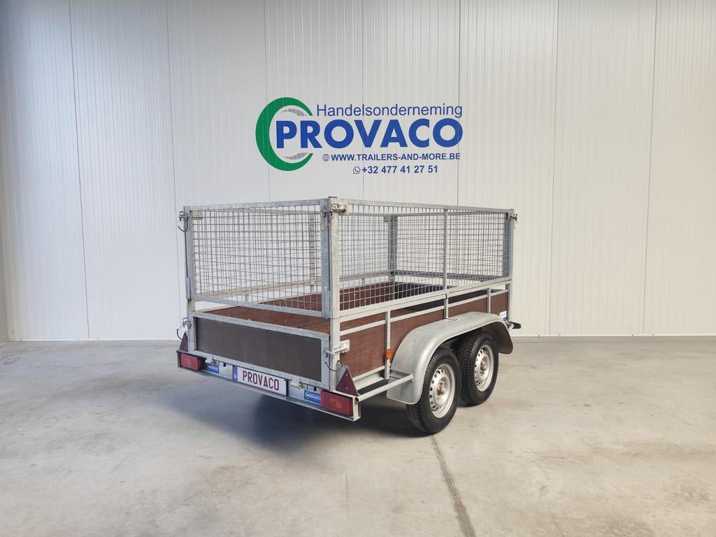 BW-TRAILERS 750kg keuringsvrij • loofrekken • perfecte staat, Auto diversen, Ophalen