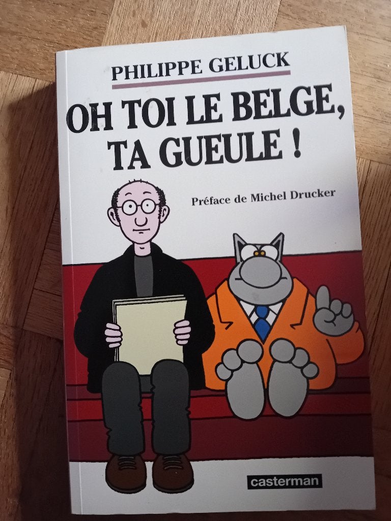Livre oh toi le belge ta gueule Philippe geluck, Boeken, Humor, Ophalen of Verzenden