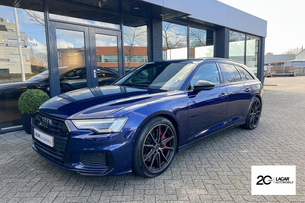 Audi A6 Avant 55 TFSI e quattro Competition I Vossen I, Auto's, Automaat, Gebruikt, 4 cilinders, Blauw