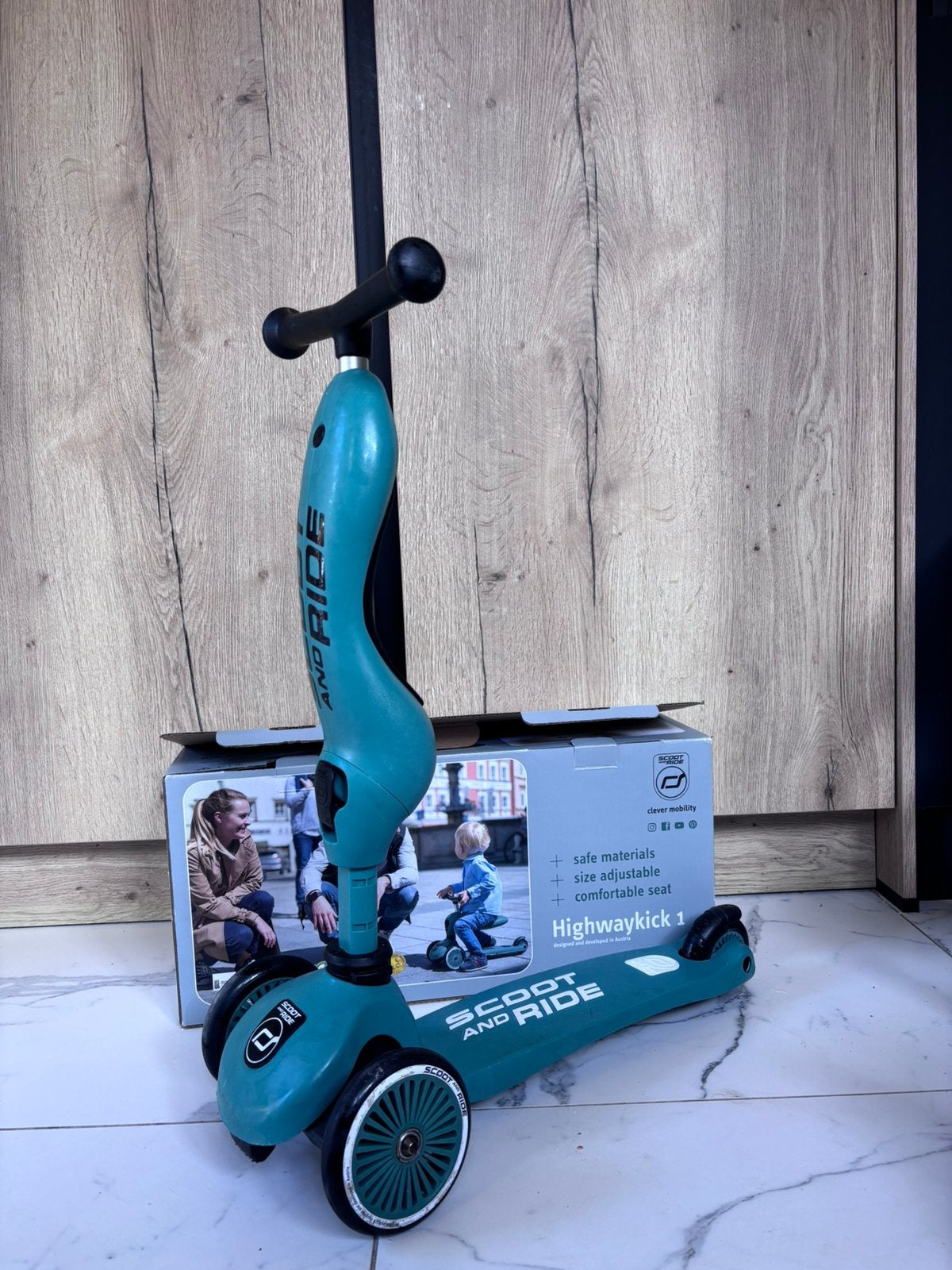 Scoot and ride (highwaykick), Fietsen en Brommers, Steps, Ophalen, Gebruikt, Gewone step
